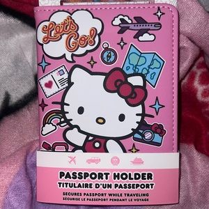 Hello Kitty Passport holder.